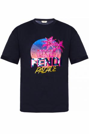 Printed t-shirt, zdjęcie 1 Printed t-shirt od Fendi